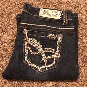 Miss Chic USA Embellished Jeans